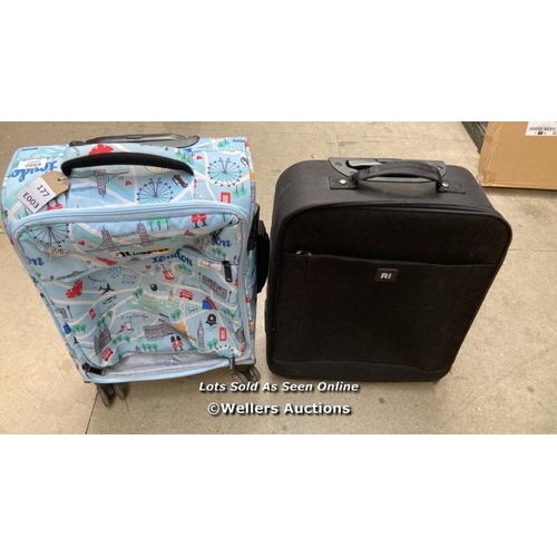 6500 - X2 PRE-OWNED SUITCASES INCL. IT LUGGAGE [0]