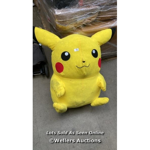 6517 - PRE-OWNED PIKACHU POKEMON PLUSHIE [0]