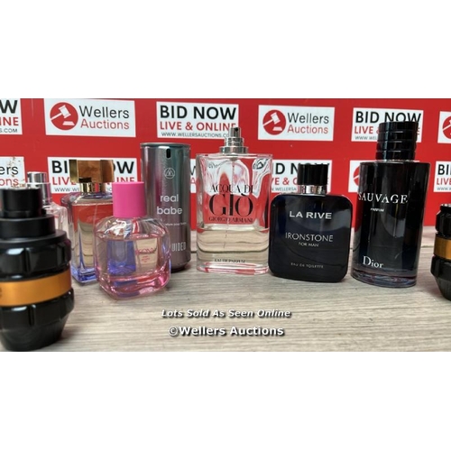 6522 - BAG OF PART USED PERFUMES AND FRAGRANCES INCL. VIKTOR ROLF, DIOR AND ZARA [0]