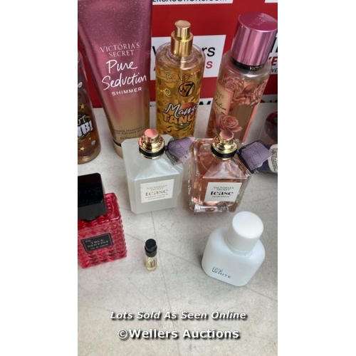 6523 - BAG OF PART USED PERFUMES AND FRAGRANCES INCL. VICTORIA'S SECRET [0]