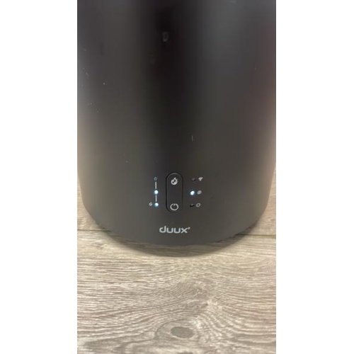 11 - DUUX THREESIXTY 2 SMART FAN HEATER IN BLACK, DXCH30UK / POWERS UP / SIGNS OF USE / E8