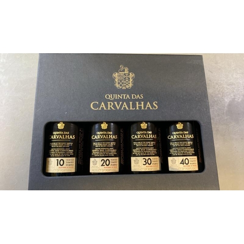 9547 - X1 NEW GRAHAM'S SELECTION OF FINEST PORTS 5 X 20CL AND X1 QUINTA DAS CARVALHAS WINE SET 20% VOL. 4 X... 