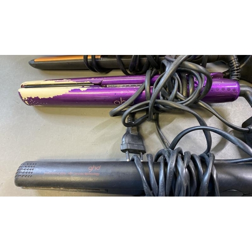 9563 - X6 HAIR STRAIGHTENERS INCL. GHD, PHILIPS, JMMO AND REMINGTON