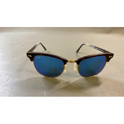9624 - X1 RAY-BAN RB3016 CLUBMASTER SUNGLASSES - SMALL SCRATCHES
