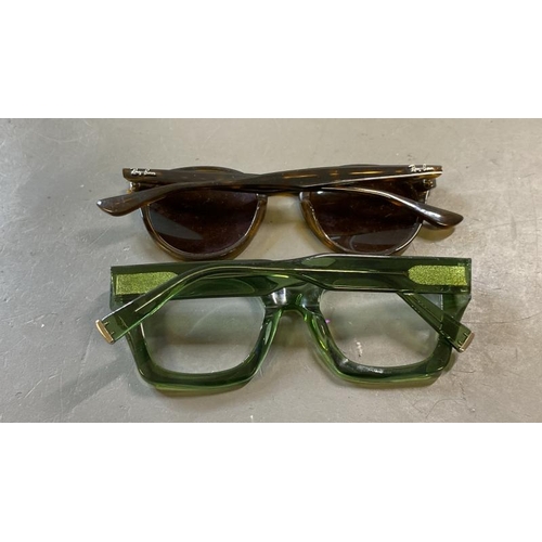 9631 - X2 GLASSES FRAMES INCL. FAIRLY AND RAY-BAN
