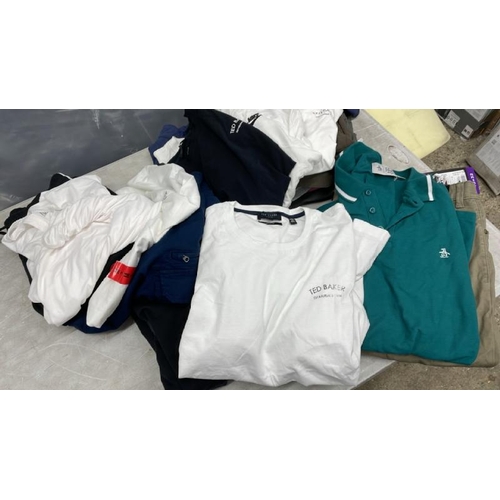 8290 - SELECTION OF MOSTLY PRE-OWNED CLOTHING INCL. NIKE AND TED BAKER / SEE IAMGES / B12