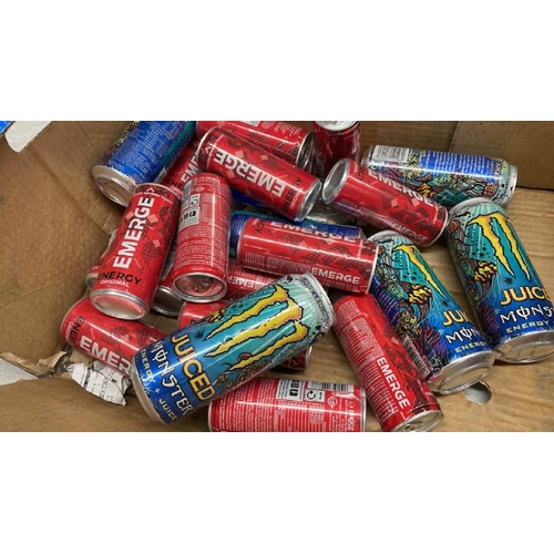 8304 - SELECTION OF MONSTER AND EMERGE ENERGY DRINKS / C25