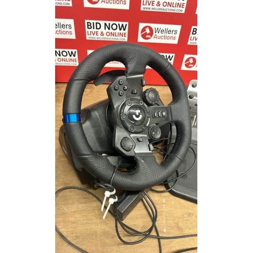 8517 - LOGITECH G923 TRUEFORCE GAMING STEERING WHEEL, MINIMAL SIGNS OF USE