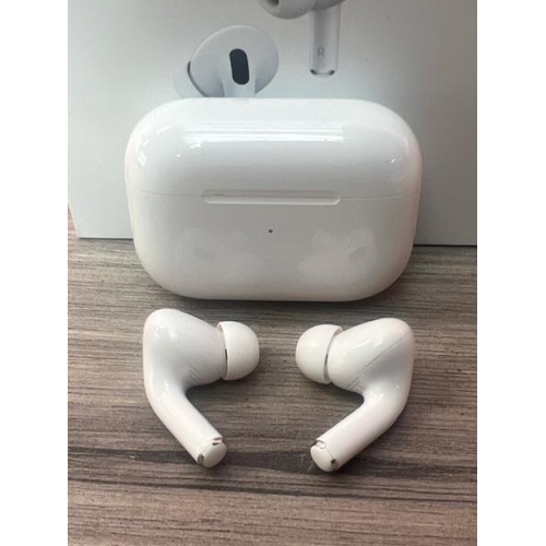 8518 - APPLE AIRPODS PRO (2ND GENERATION)(USB-C), MTJV3ZM/A / POWERS UP & CONNECTS VIA BLUETOOTH WITH SOUND... 