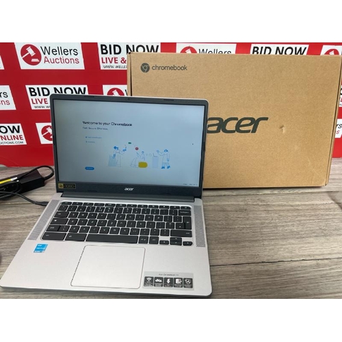 8526 - ACER 314 CHROMEBOOK / INTEL PENTIUM SILVER N6000 / 4GB RAM / 128GB EMMC / 14 INCH / NX.K04EK.004 / P... 