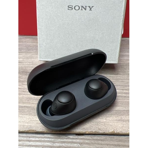 8544 - SONY WF-C700N NOISE CANCELLING IN-EAR HEADPHONES / POWERS UP & CONNECTS VIA BLUETOOTH WITH SOUND / M... 