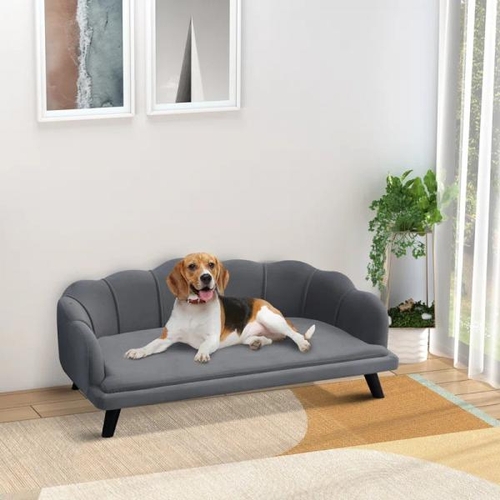 8003 - PAWHUT DOG SOFA IN GREY  / RRP: £84.99 / C2