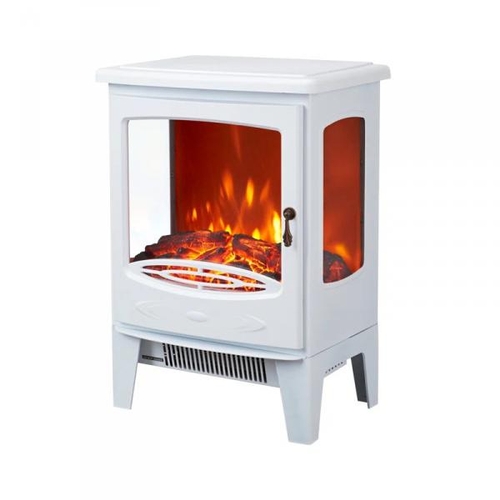 8018 - MARLOW HOME CO. ALLANAH MARLOW HOME CO. 39CM W ELECTRIC FIRE / FINISH: WHITE / RRP: £91.99 / C2