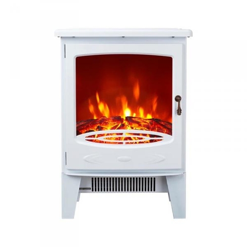 8018 - MARLOW HOME CO. ALLANAH MARLOW HOME CO. 39CM W ELECTRIC FIRE / FINISH: WHITE / RRP: £91.99 / C2