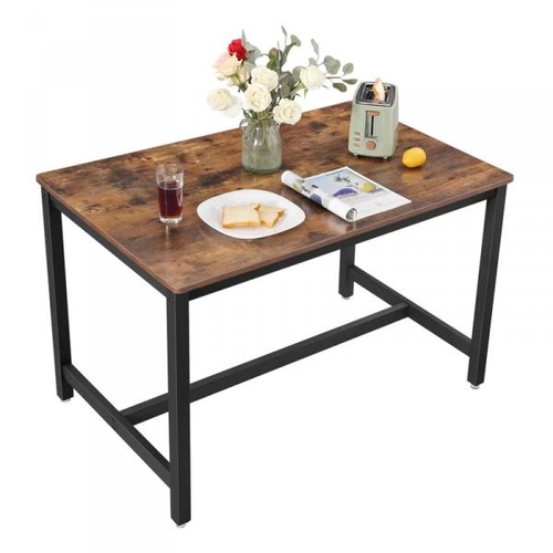 8083 - WILLISTON FORGE FLOVILLA DINING TABLE / TABLE TOP COLOUR: RUSTIC BROWN / RRP: �85.99 / C2