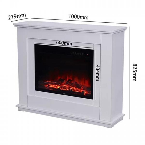 8103 - THREE POSTS WITMAN ELECTRIC FIRE  / RRP: �249.99 / GZ