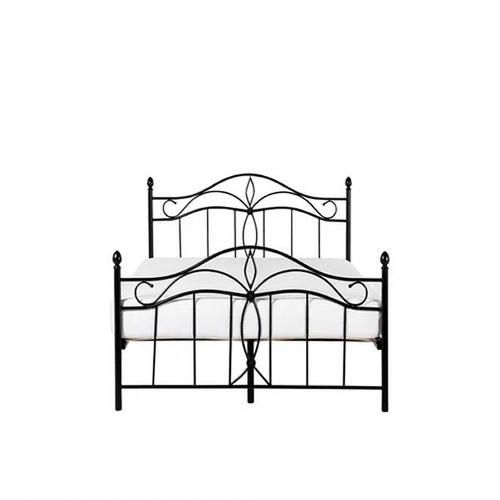 8150 - ROSALIND WHEELER GENA DOUBLE (4'6) BED FRAME / COLOUR: BLACK  / RRP: �273.99 / GZ