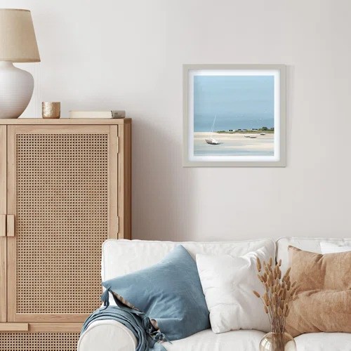 8175 - BREAKWATER BAY COOL WATERS BY ULYANA HAMMOND - SINGLE PICTURE FRAME ART PRINTS  / RRP: £42.99