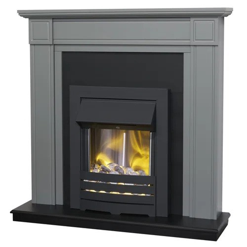 8178 - ADAM 59CM W ELECTRIC FIRE  / RRP: £375.5