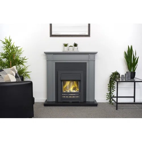 8182 - ADAM 59CM W ELECTRIC FIRE  / RRP: £375.5