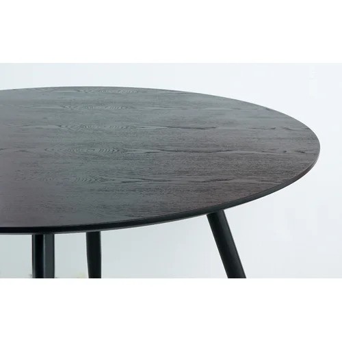 8183 - GEORGE OLIVER HAYWARDS DINING TABLE / TABLE TOP COLOUR: BLACK / RRP: £157.99