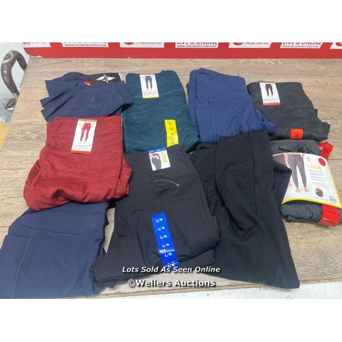 2062 - SELECTION OF LADIES NEW LEGGINGS INCL. MONDETTA, SKECHERS & LOLE / C15