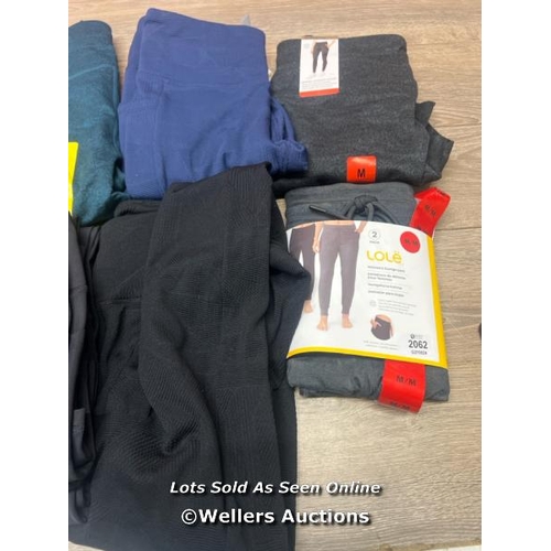 2062 - SELECTION OF LADIES NEW LEGGINGS INCL. MONDETTA, SKECHERS & LOLE / C15