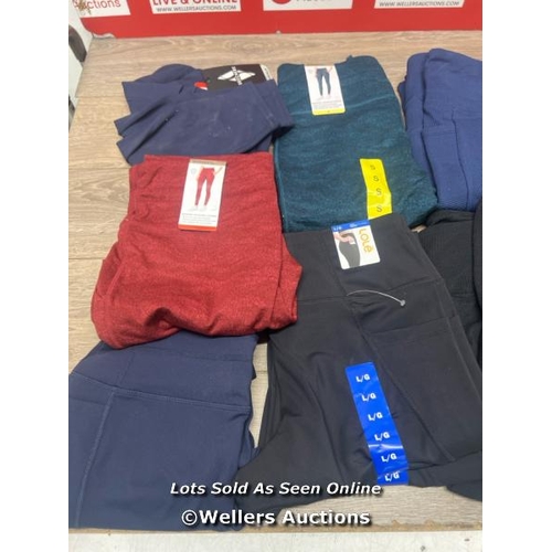 2062 - SELECTION OF LADIES NEW LEGGINGS INCL. MONDETTA, SKECHERS & LOLE / C15