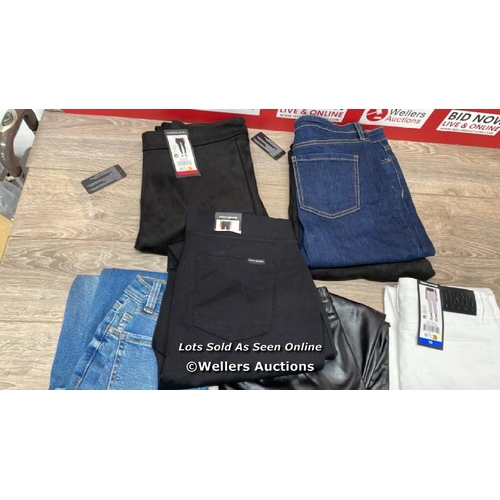 2065 - 7X LADIES NEW TROUSERS INCL. DKNY, BUFFALO & ANDREW MARC / C8