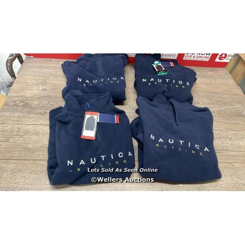 2079 - 5X LADIES NEW NAUTICA 1/4 ZIP FLEECES / MIXED SIZES / C9