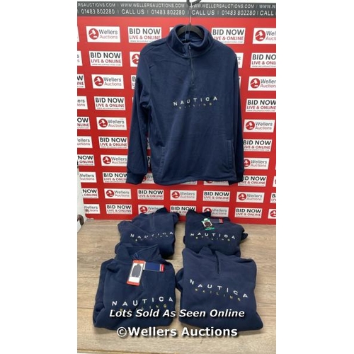 2083 - 5X LADIES NEW NAUTICA 1/4 ZIP FLEECES / MIXED SIZES / C10