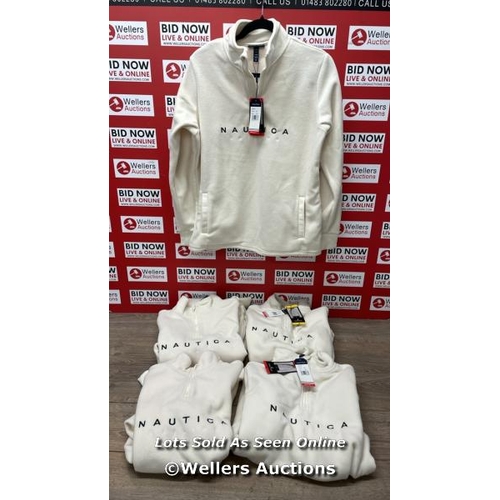 2086 - 5X LADIES NEW NAUTICA 1/4 ZIP FLEECES / MIXED SIZES / C10