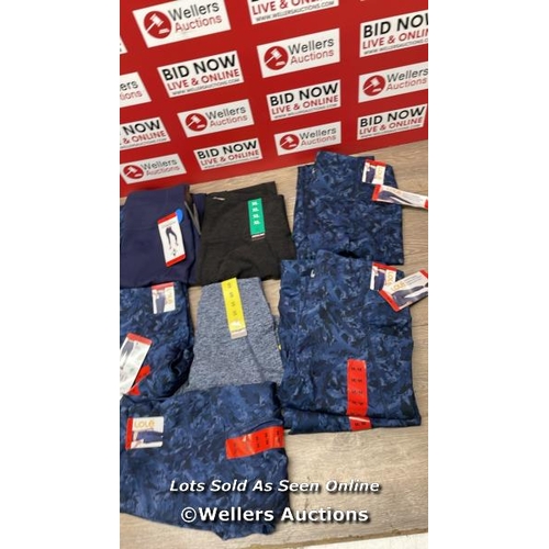 2094 - 10X LADIES NEW LEGGINGS INCL. SKECHERS, LOLE & KIRKLAND  / F19