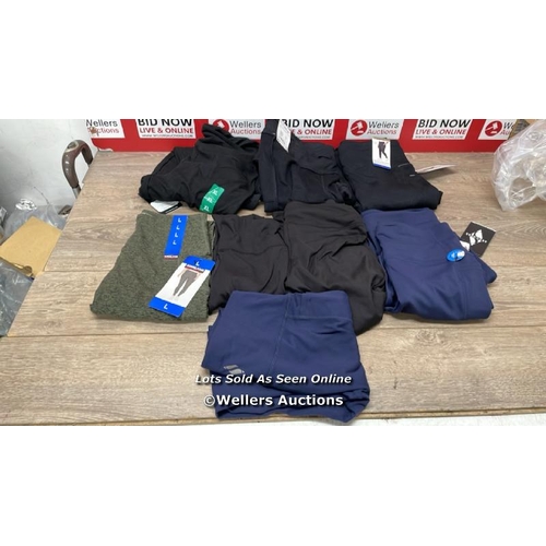 2095 - 10X LADIES NEW LEGGINGS INCL. SKECHERS, MONDETTA & JEZEBEL / F19