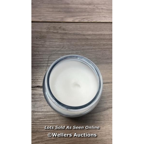 8057 - TRANQUIL CANDLE / BLUE / RRP 14 / APPEARS NEW OPEN BOX / G68 - G81