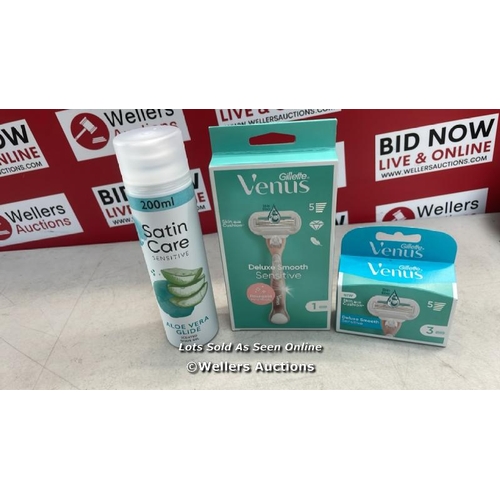 8072 - VENUS SMOOTH SENSITIVE COLLECTION / RRP 31 / APPEARS NEW OPEN BOX / G68 - G81