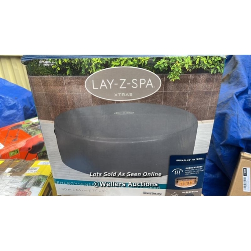 8444 - LAY-Z SPA ROUND COVER / RRP 129.99 / APPEARS NEW OPEN BOX / CON2