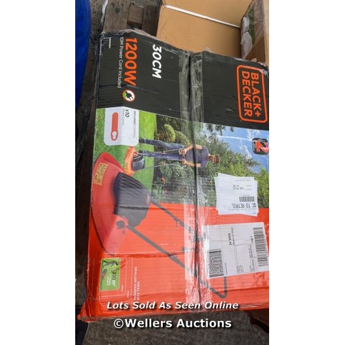 8449 - BLACK+DECKER CORDED HOVER MOWER / RRP 54.99 / APPEARS NEW OPEN BOX / CON2