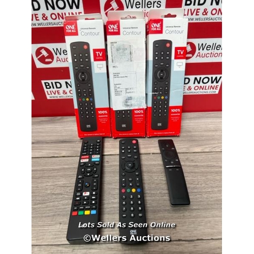 8478 - X6 TV REMOTES INCL. ONE FOR ALL / E78 - E84