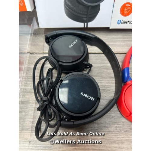 8483 - X3 HEADPHONES INCL. JBL & SONY / E78 - E84