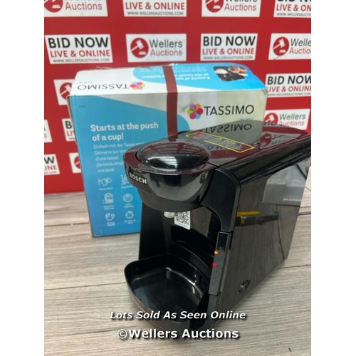 8511 - TASSIMO BY BOSCH SUNY 'SPECIAL EDITION' TAS3102GB COFFEE MACHINE,1300 WATT, 0.8 LITRE - BLACK / POWE... 