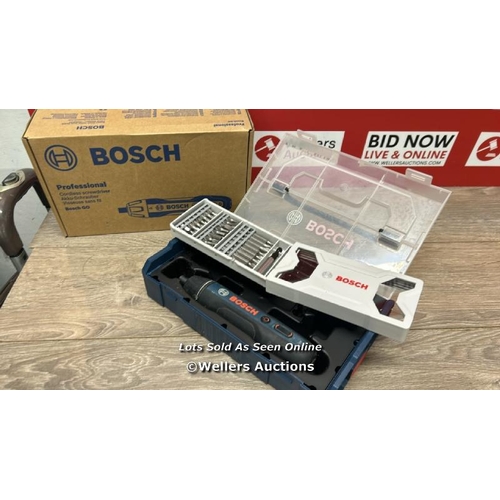 8609 - BOSCH PROFESSIONAL GO CORDLESS SCREWDRIVER / SIGNS OF USE / B10