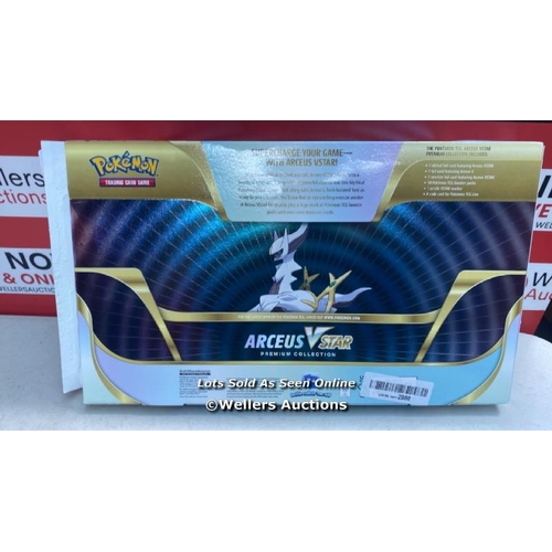 6348 - POKEMON TCG: ARCEUS VSTAR PREMIUM COLLECTION / G64