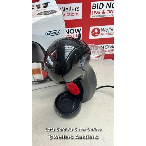 6350 - DELONGHI NESCAF'E DOLCE GUSTO PICCOLO XS POD CAPSULE COFFEE MACHINE, ESPRESSO, CAPPUCCINO AND MORE, ... 