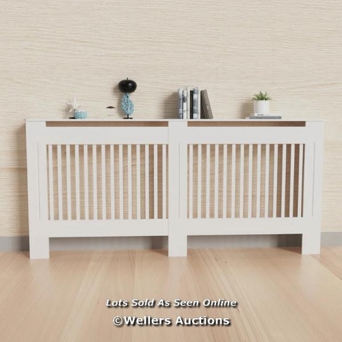 8080 - 17 STORIES KULANI RADIATOR COVER / SIZE: 92.2CM H X 172CM W X 19CM D / RRP: 60.99 / W2