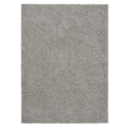 8363 - CUBA SHAGGY LARGE RUG / 160X230 / RRP 55 / GREY / NEW AND SEALED / CON2