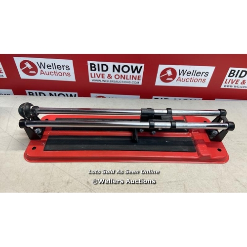 6146 - FAITHFULL FAITLC300 WALL AND FLOOR TILE CUTTER 300MM (12IN) SQUARE, 210MM DIAGONAL, 10MM THICK CUTTI... 