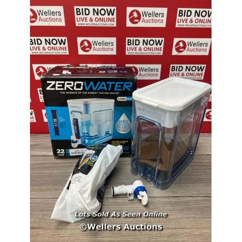 6177 - ZEROWATER 5.2 L READY-READ 5-STAGE WATER FILTER DISPENSER, IAPMO CERTIFIED TO REDUCE LEAD AND PFOA/P... 