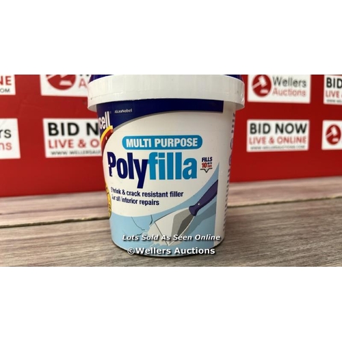 6253 - POLYCELL MULTI PURPOSE POLYFILLA - READY MIXED 1KG / G25