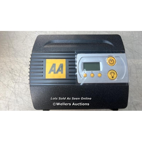 6279 - AA 12V DIGITAL TYRE INFLATOR AA5502 � FOR CARS OTHER VEHICLES INFLATABLES BICYCLES - SHOWS PSI BAR ... 